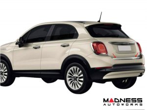 FIAT 500X Chrome Rear Hatch Door Trim - Polished Stainless Steel